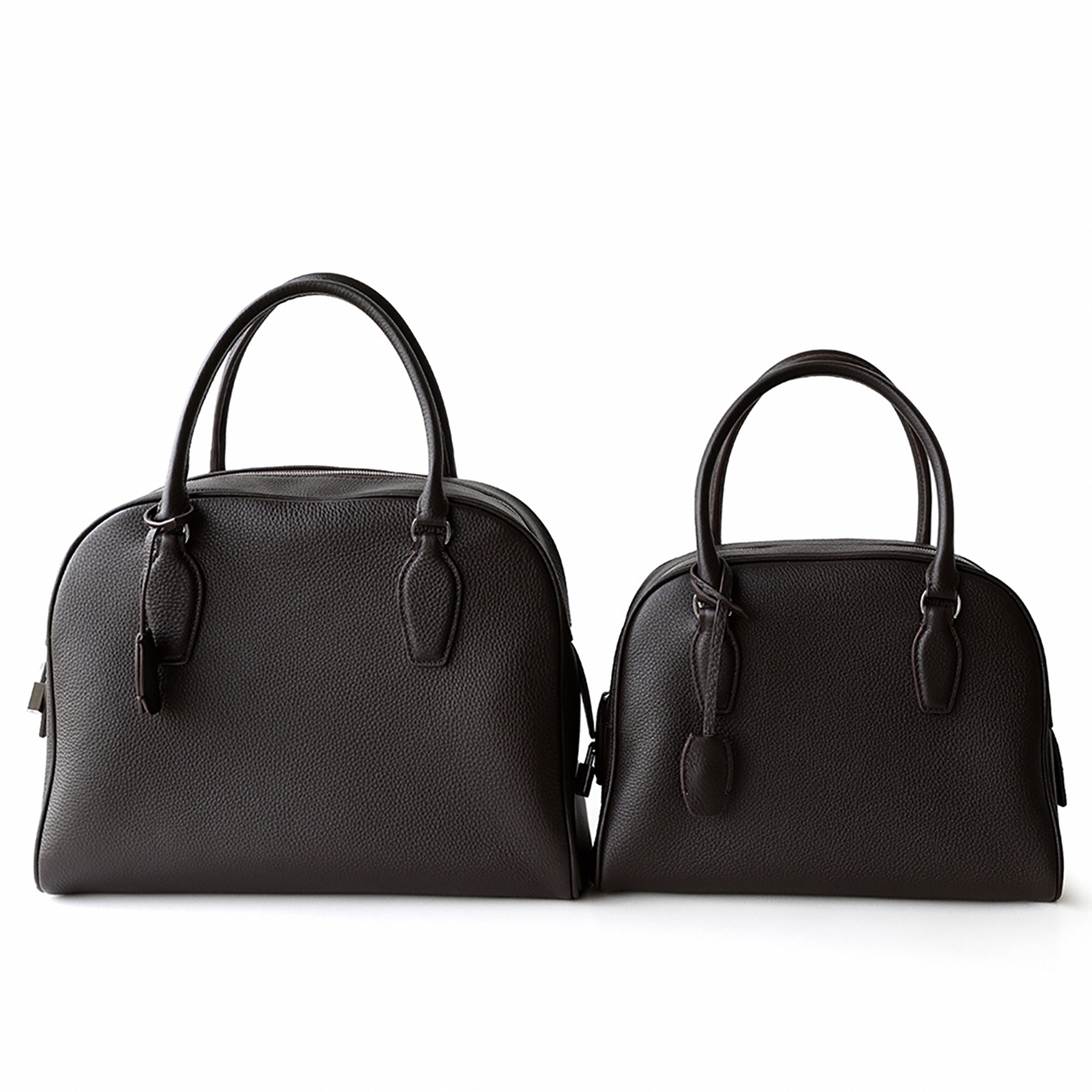 Genuine Leather Tote Bags, Women's Minimal Design Top Handle Bags, Leather Shoulder Bag