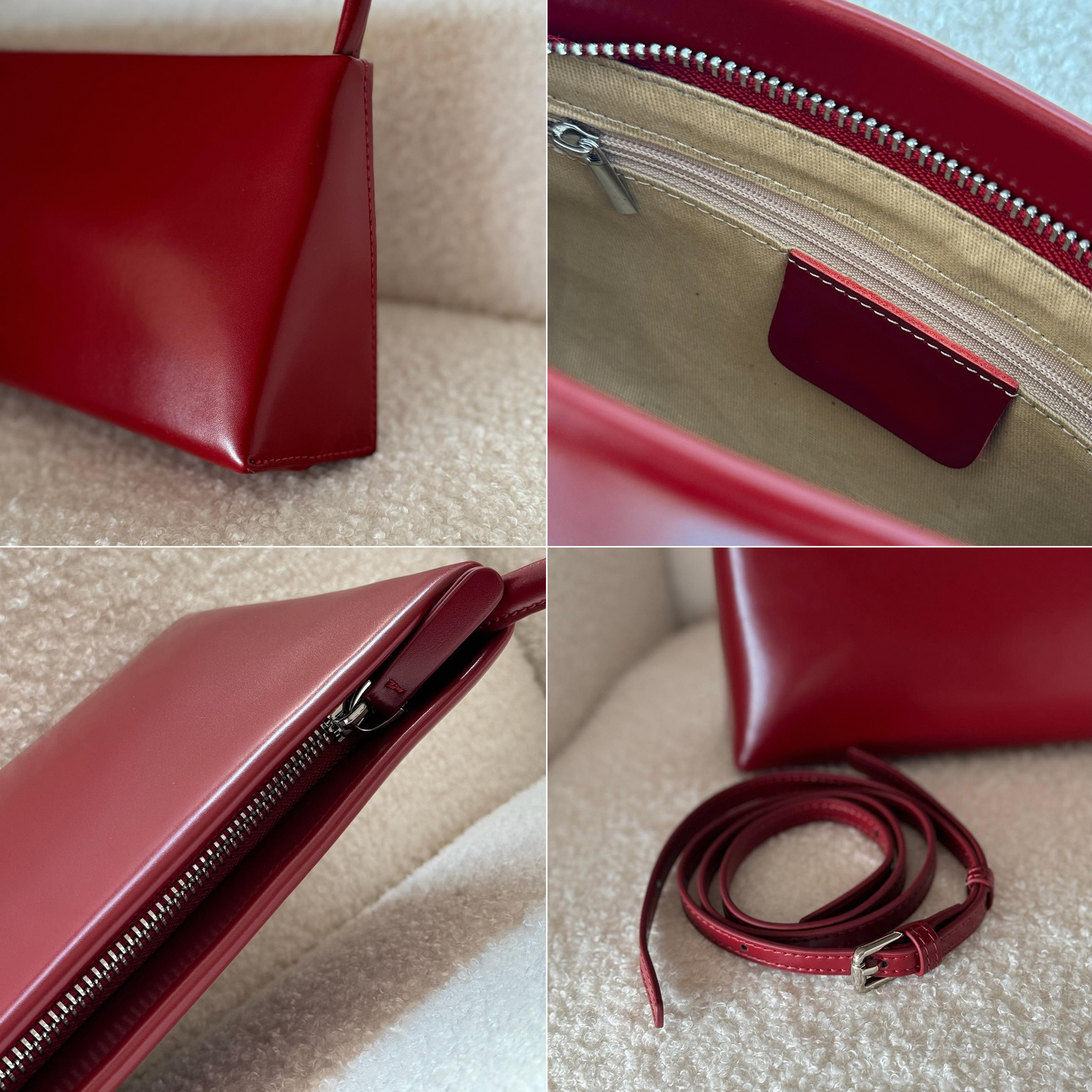 Minimal Shoulder Bags, Women's Leather Handbags, Timeless Design Shoulder Bags