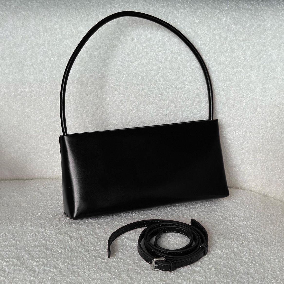 Minimal Shoulder Bags, Women's Leather Handbags, Timeless Design Shoulder Bags
