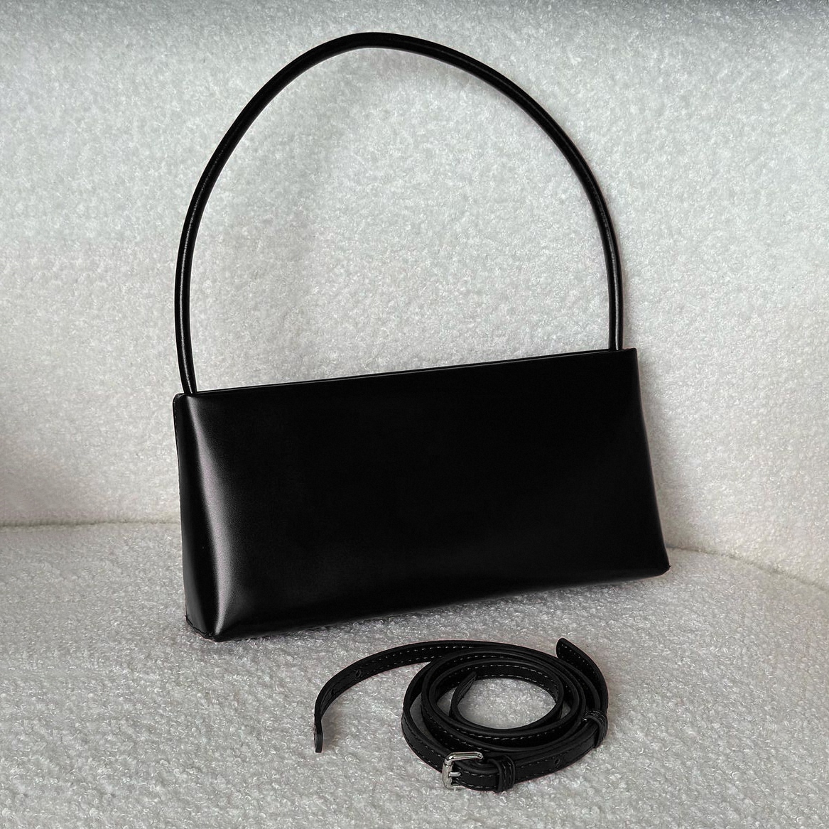 Minimal Shoulder Bags, Women's Leather Handbags, Timeless Design Shoulder Bags