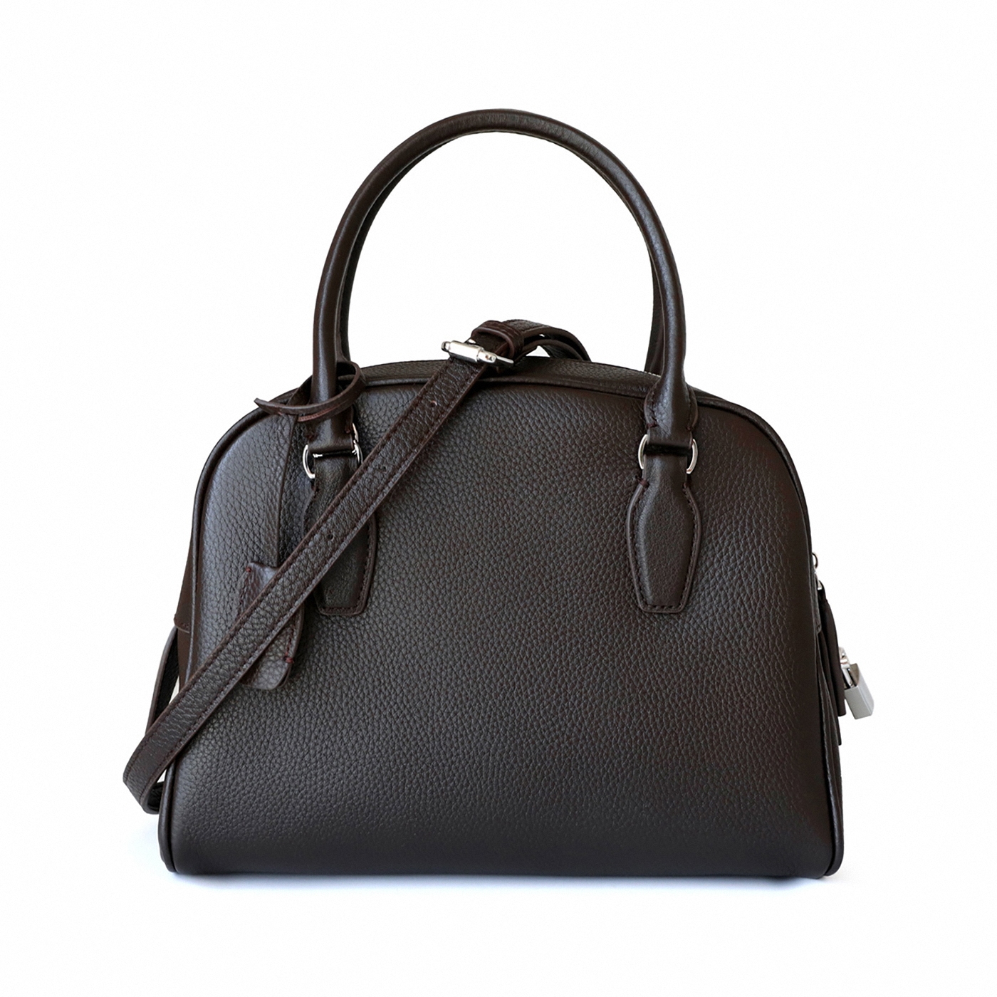 Genuine Leather Tote Bags, Women's Minimal Design Top Handle Bags, Leather Shoulder Bag