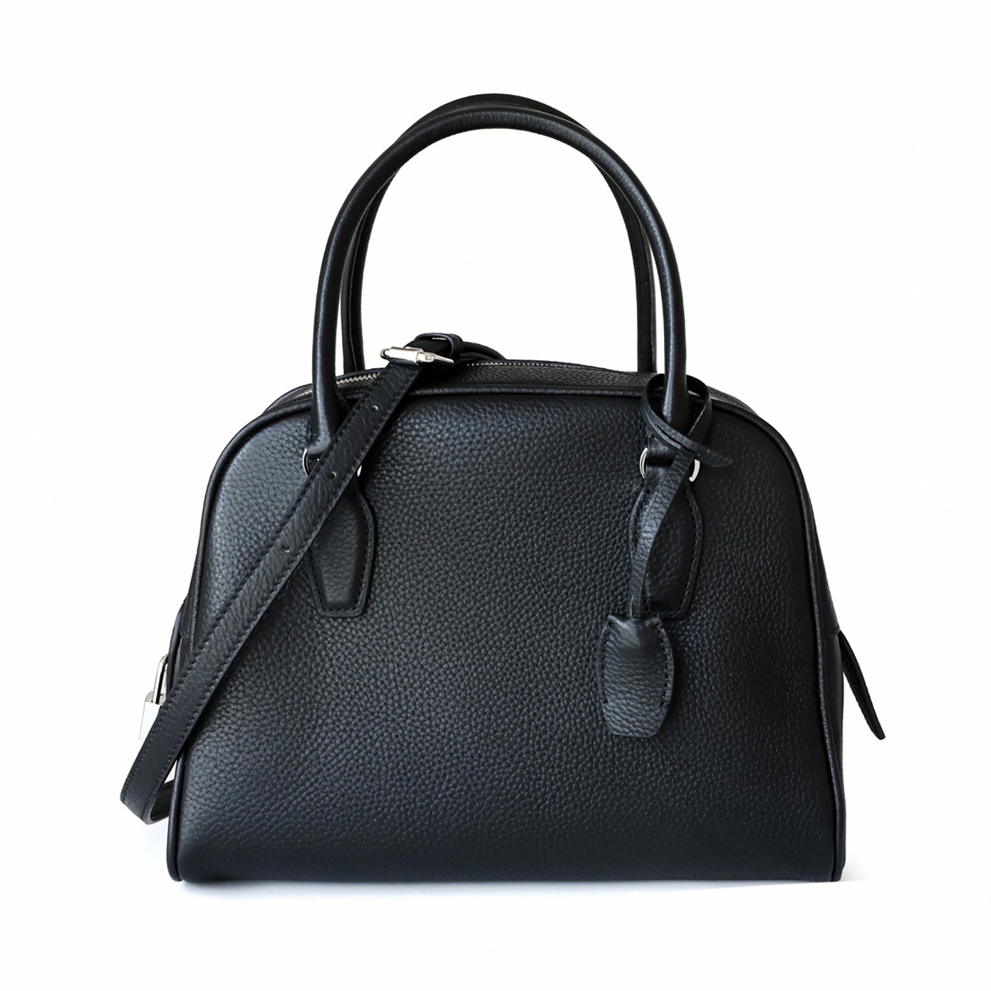 Genuine Leather Tote Bags, Women's Minimal Design Top Handle Bags, Lea