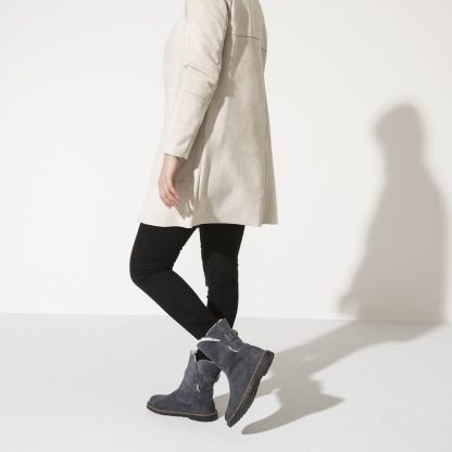 Birkenstock damskie buty Uppsala Shearling - grafitowe