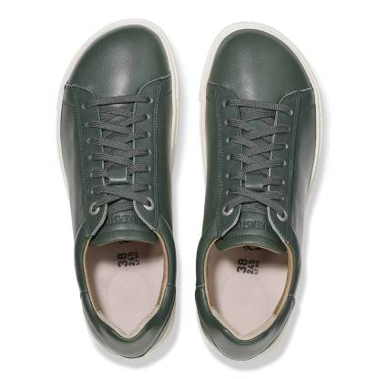 Birkenstock damskie skórzane trampki Bend - Thyme