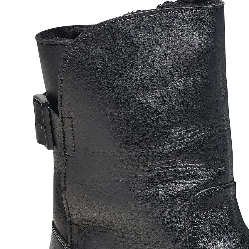 Birkenstock damskie buty Uppsala Shearling - czarne