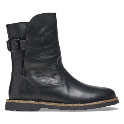 Birkenstock damskie buty Uppsala Shearling - czarne