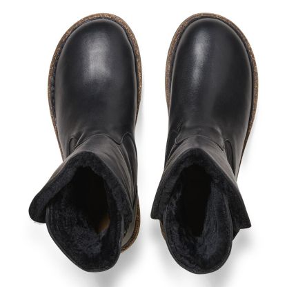 Birkenstock damskie buty Uppsala Shearling - czarne