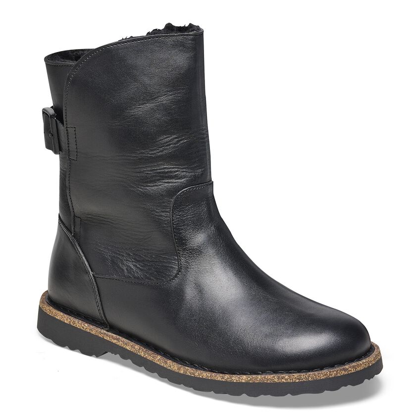 Birkenstock damskie buty Uppsala Shearling - czarne