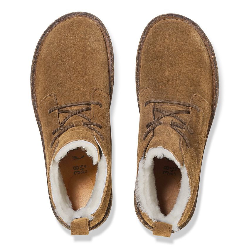 Birkenstock damskie buty Uppsala Mid Chukka - Dark Tea