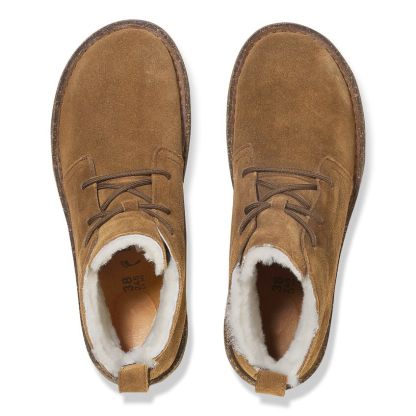 Birkenstock damskie buty Uppsala Mid Chukka - Dark Tea
