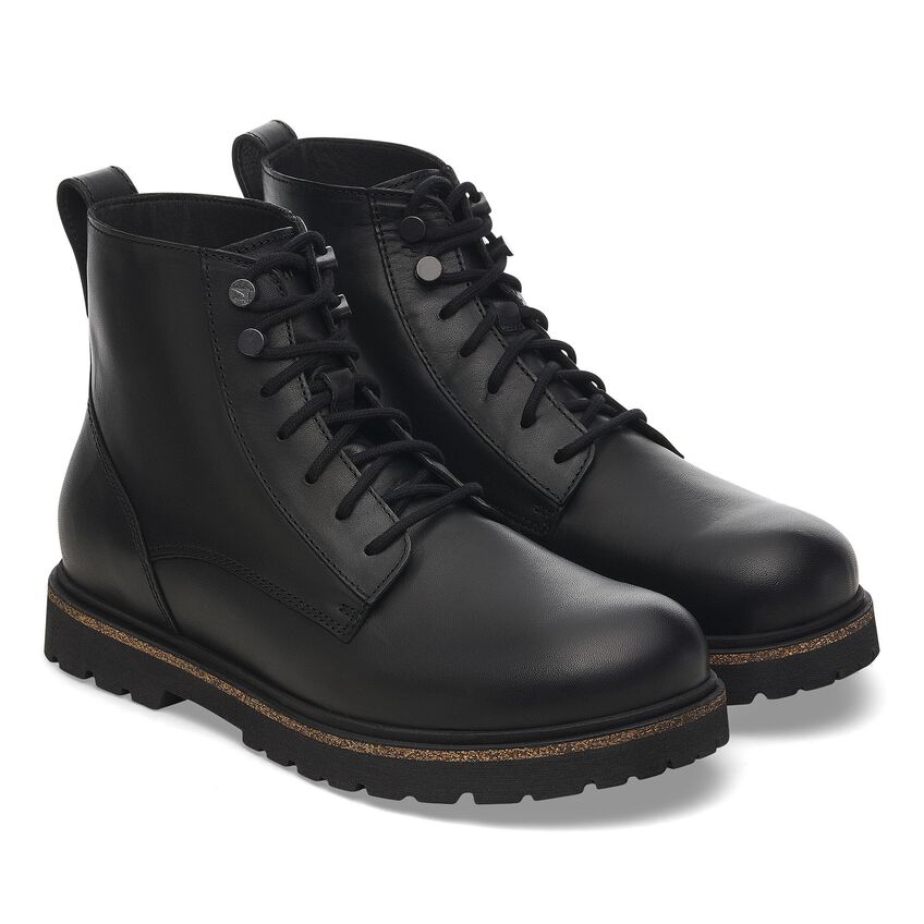 Birkenstock Męskie buty Highwood Lace Mid Boot - Czarne