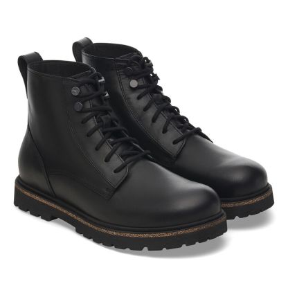 Birkenstock Męskie buty Highwood Lace Mid Boot - Czarne