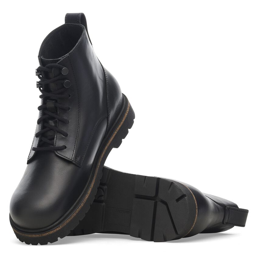 Birkenstock Męskie buty Highwood Lace Mid Boot - Czarne