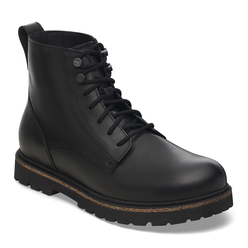 Birkenstock Męskie buty Highwood Lace Mid Boot - Czarne
