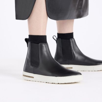 Birkenstock damskie buty typu chelsea Bend - czarne