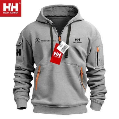 💕Helly Hansen® | Nowy sweter jesienno-zimowy Mercedes-Benz z darmowym zamkiem, rabat, ilość limitowana