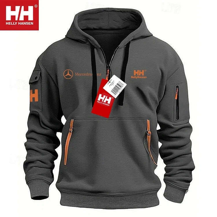 💕Helly Hansen® | Nowy sweter jesienno-zimowy Mercedes-Benz z darmowym zamkiem, rabat, ilość limitowana