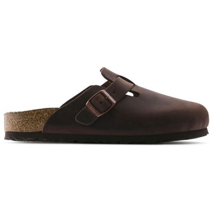 Birkenstock Unisex Boston Soft Footbed Oiled Leather - Hawana