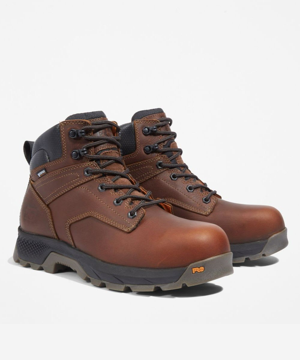 Timberland PRO Męskie buty robocze TiTAN EV Composite Toe - Brązowe