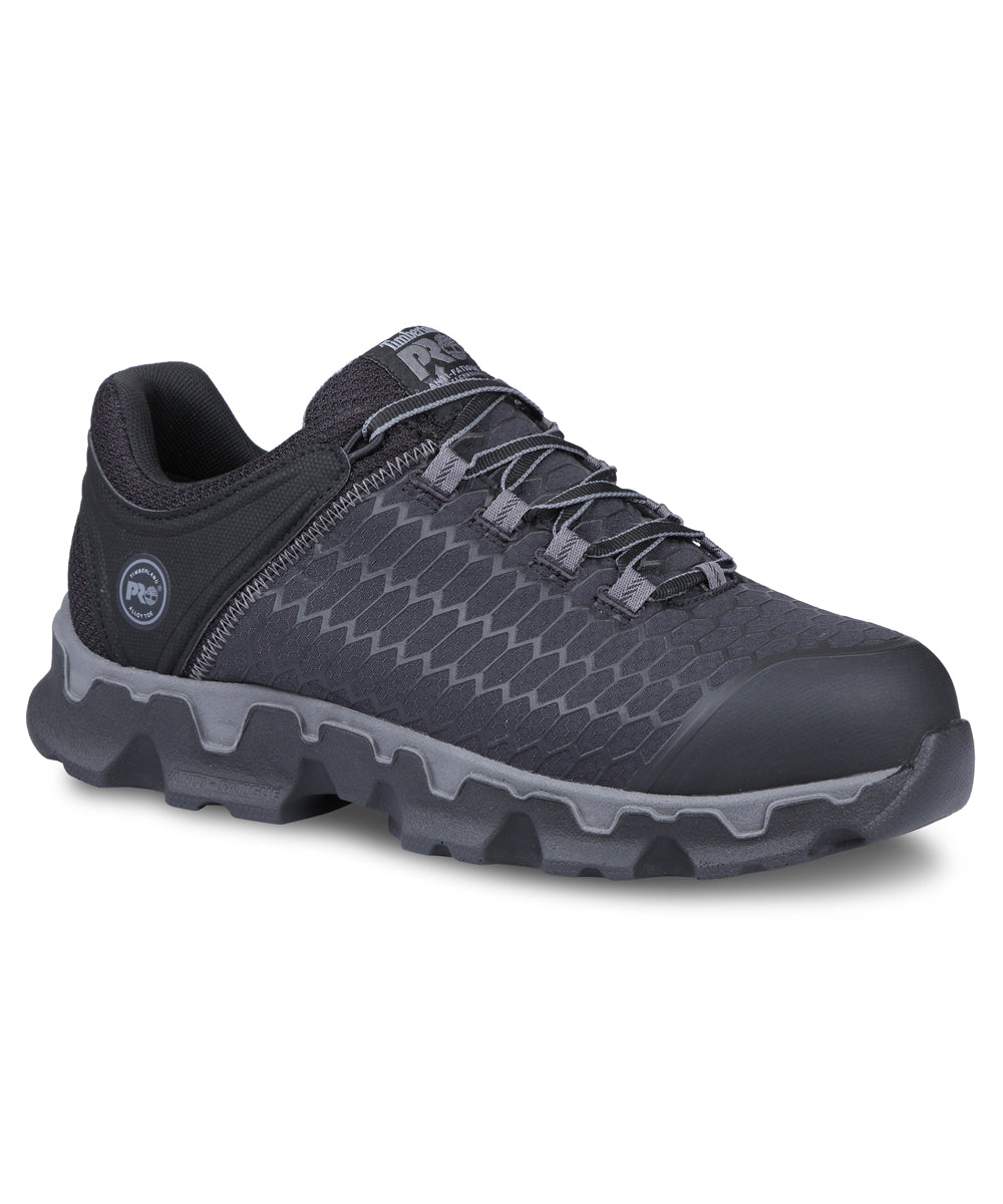 Timberland PRO Powertrain Sport Alloy Safety Toe Work Sneaker dla mężczyzn - czarny