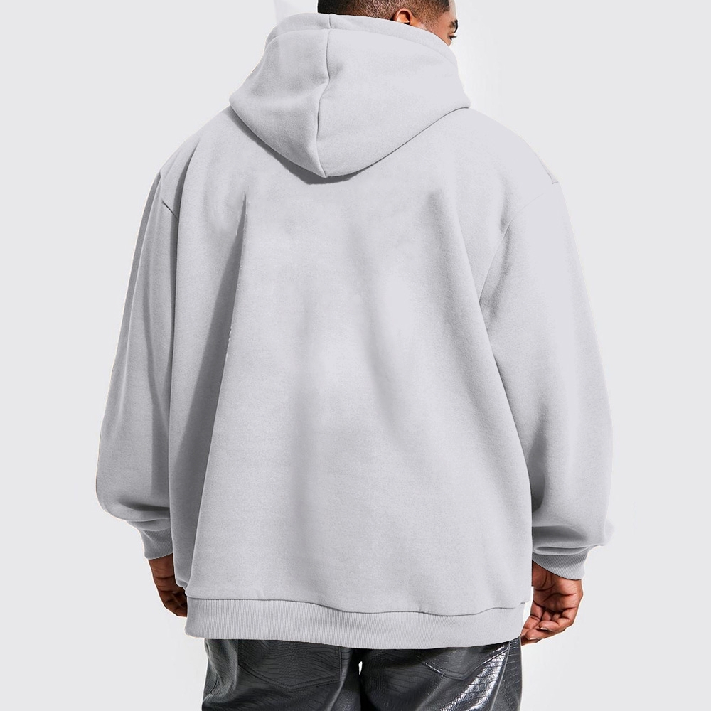 Versatile Hoodie for Men with Soft Cotton-Like Feel