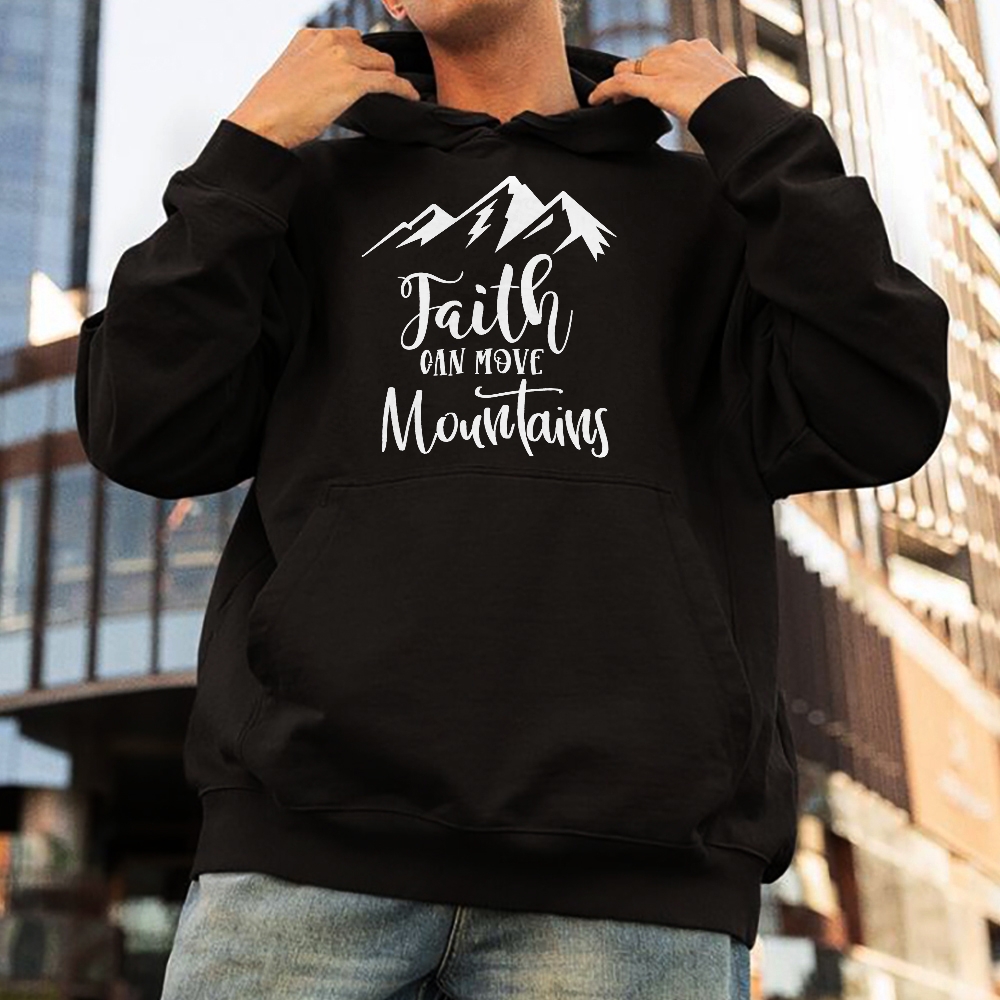 Faith Can Move Mountains Explore The New Charm Hoodie