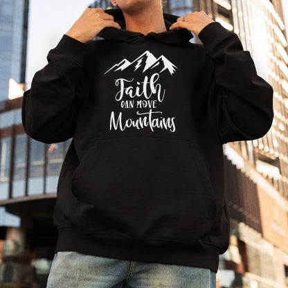 Faith Can Move Mountains Explore The New Charm Hoodie