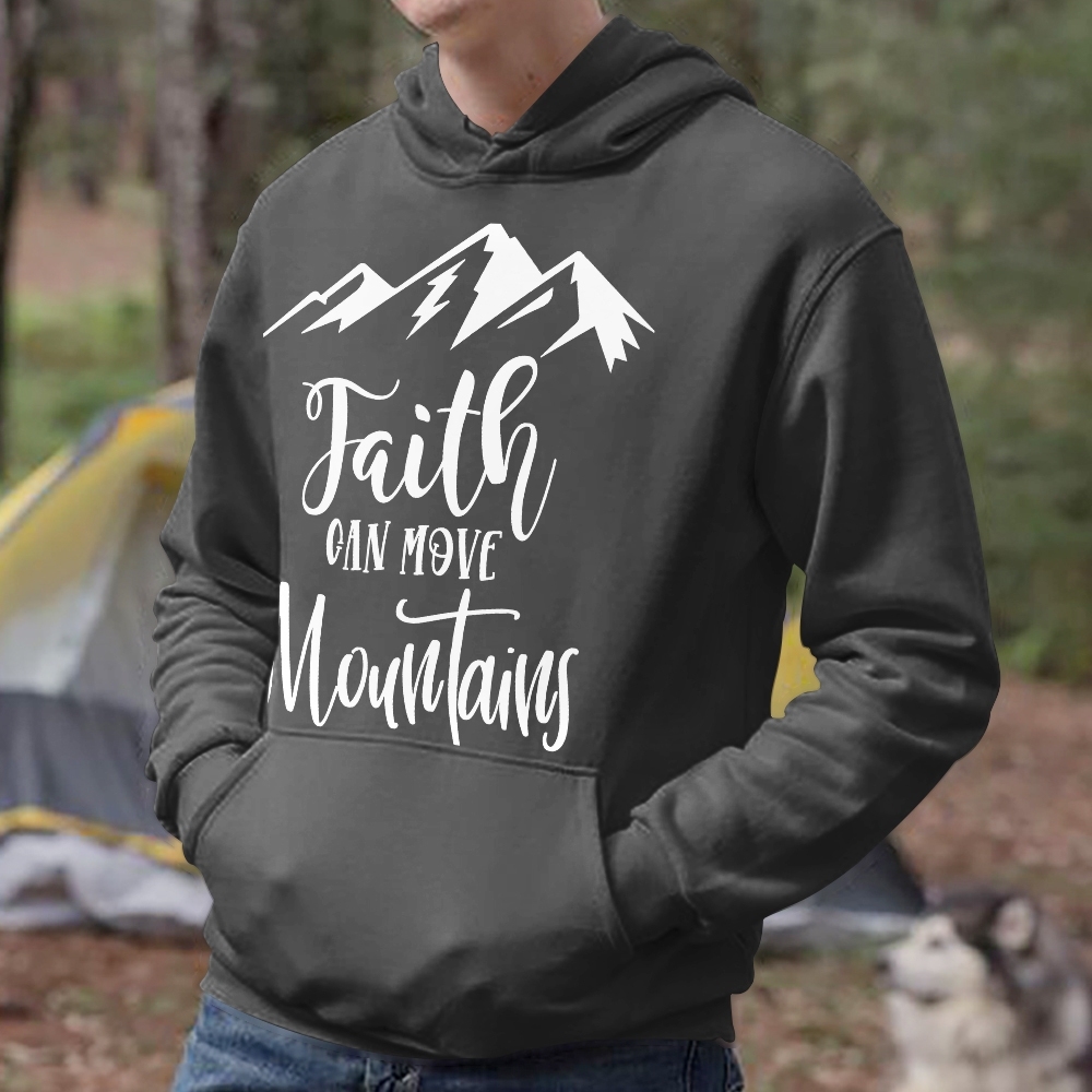 Faith Can Move Mountains Explore The New Charm Hoodie