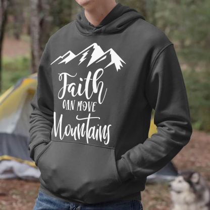Faith Can Move Mountains Explore The New Charm Hoodie
