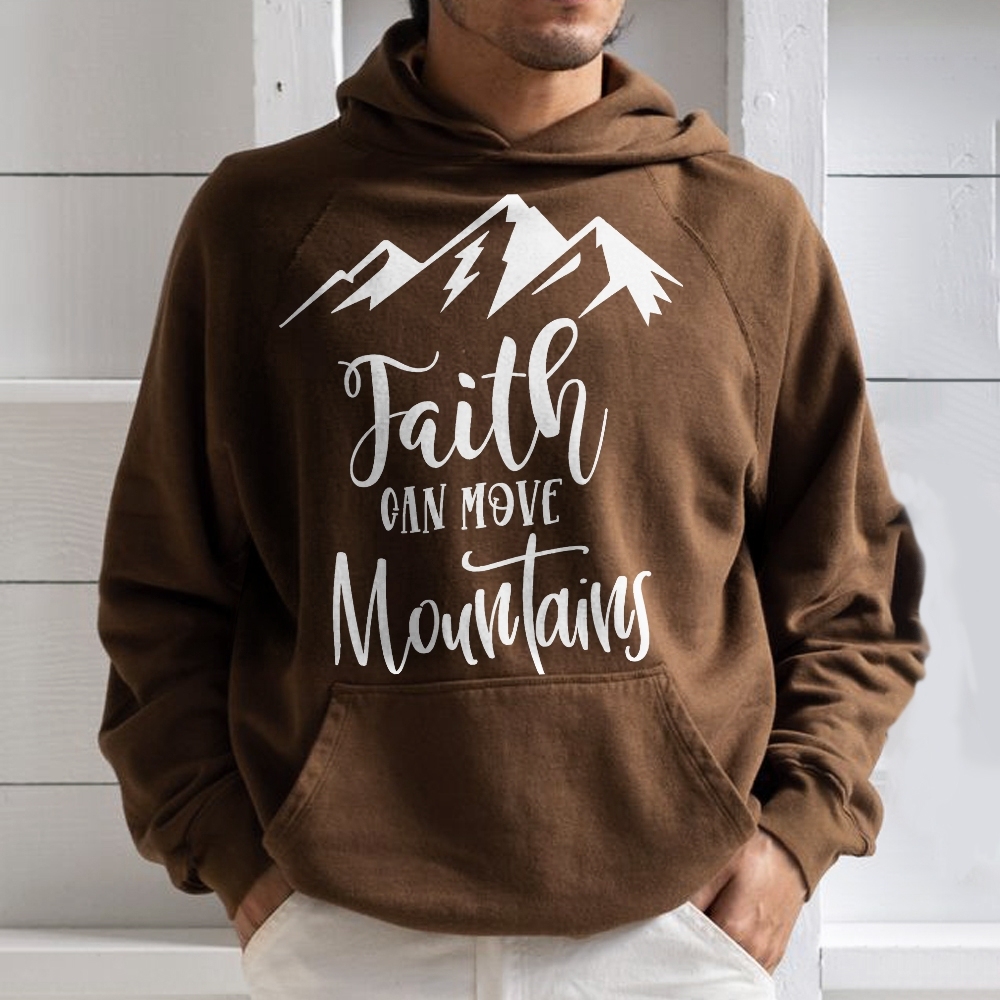 Faith Can Move Mountains Explore The New Charm Hoodie