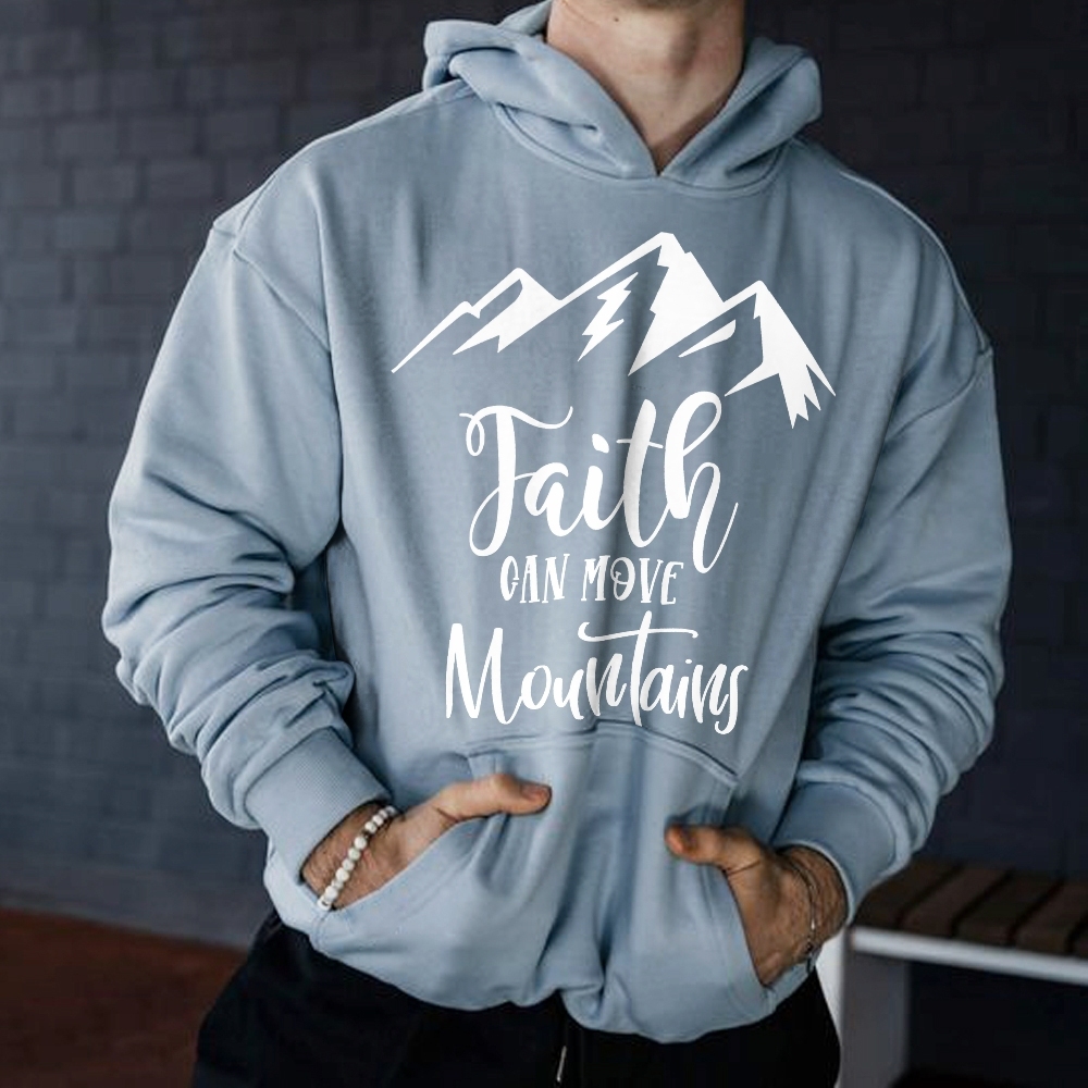Faith Can Move Mountains Explore The New Charm Hoodie
