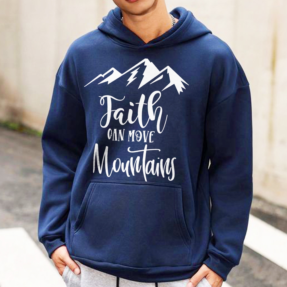 Faith Can Move Mountains Explore The New Charm Hoodie