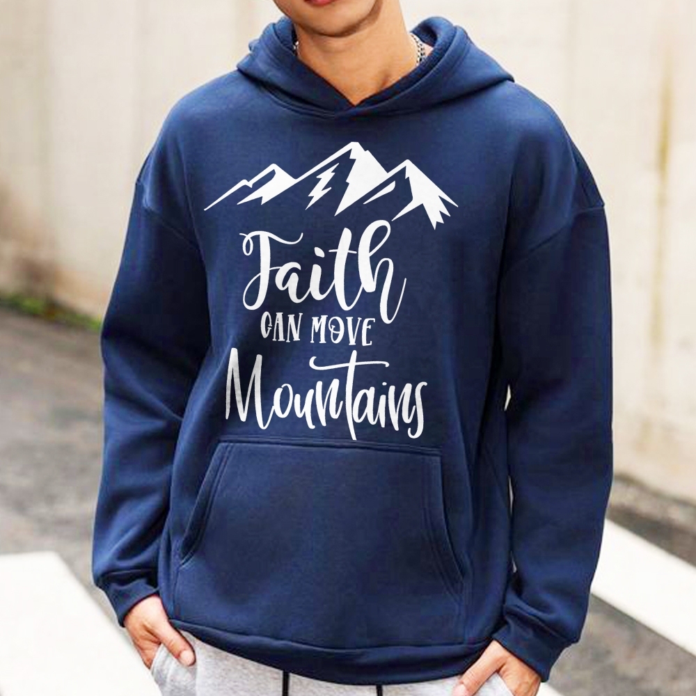 Faith Can Move Mountains Explore The New Charm Hoodie