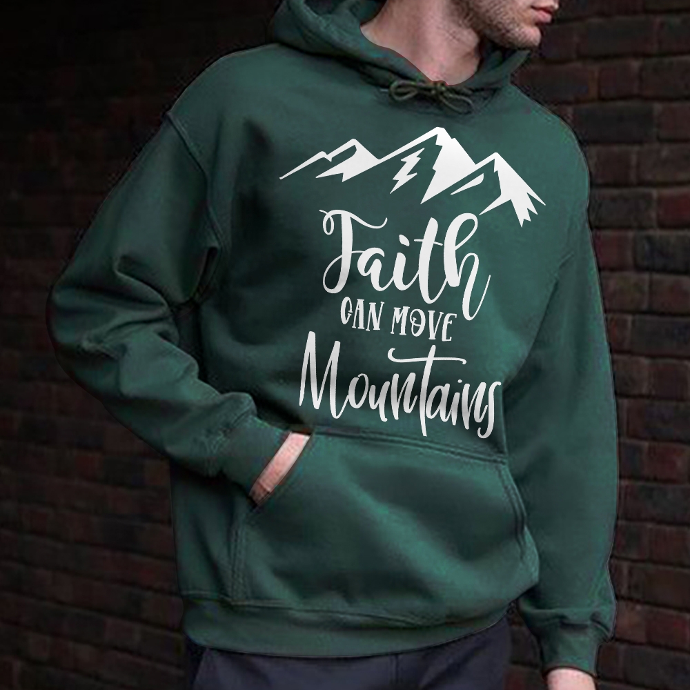 Faith Can Move Mountains Explore The New Charm Hoodie