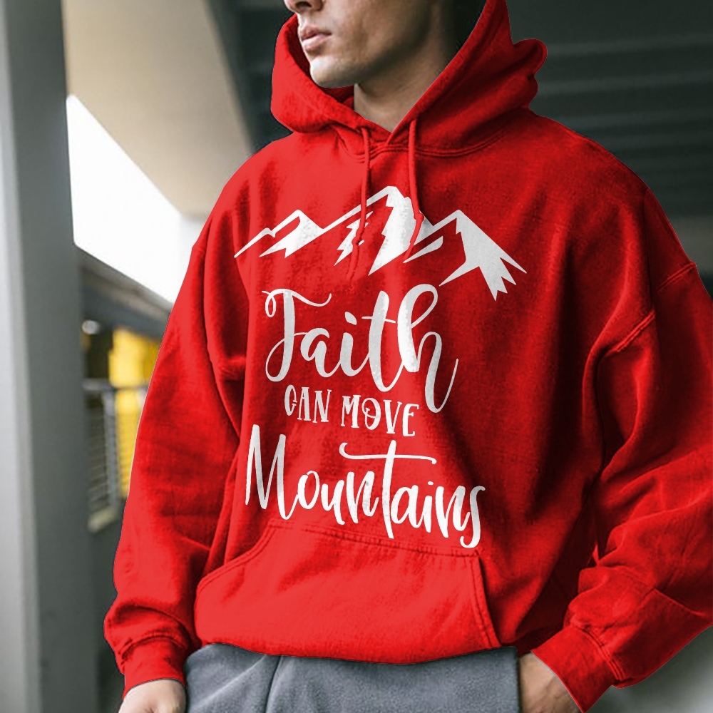 Faith Can Move Mountains Explore The New Charm Hoodie
