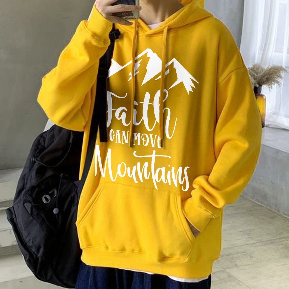 Faith Can Move Mountains Explore The New Charm Hoodie