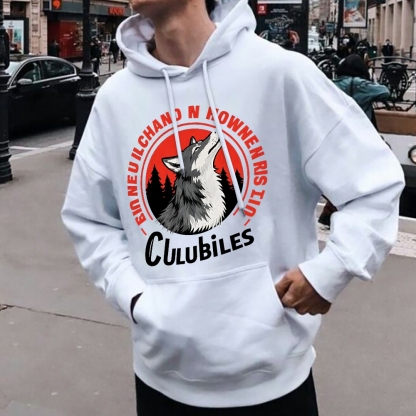 Clubiles Emmeuilchand Howen Howlin Riddle Urban Wolf Hoodie Collection