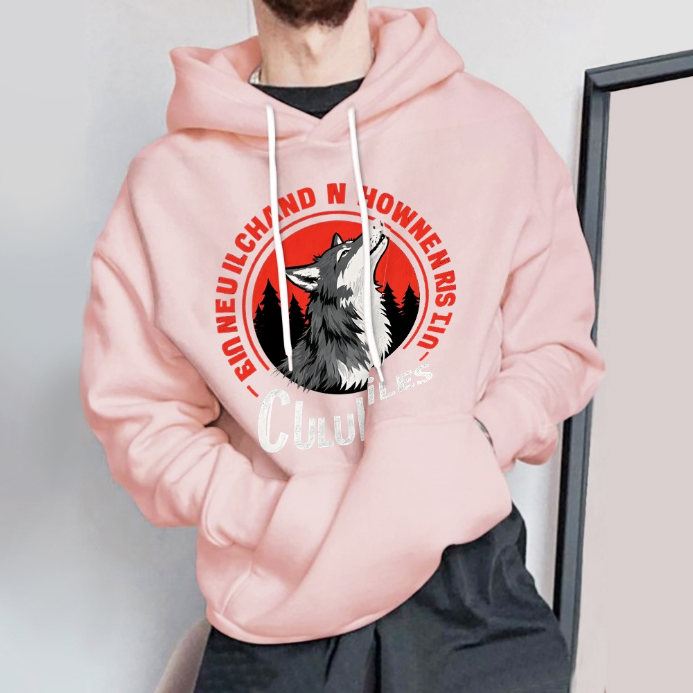 Clubiles Emmeuilchand Howen Howlin Riddle Urban Wolf Hoodie Collection