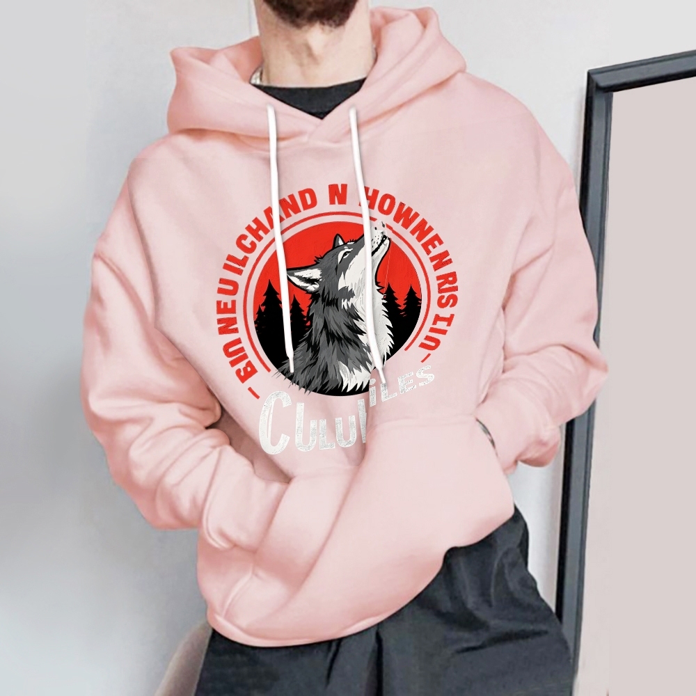 Clubiles Emmeuilchand Howen Howlin Riddle Urban Wolf Hoodie Collection