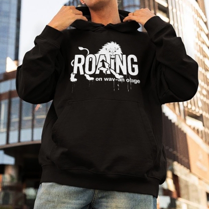 Roaing On Wave An Ohige Hoodie Unleash Your Urban Edge with Fierce Style