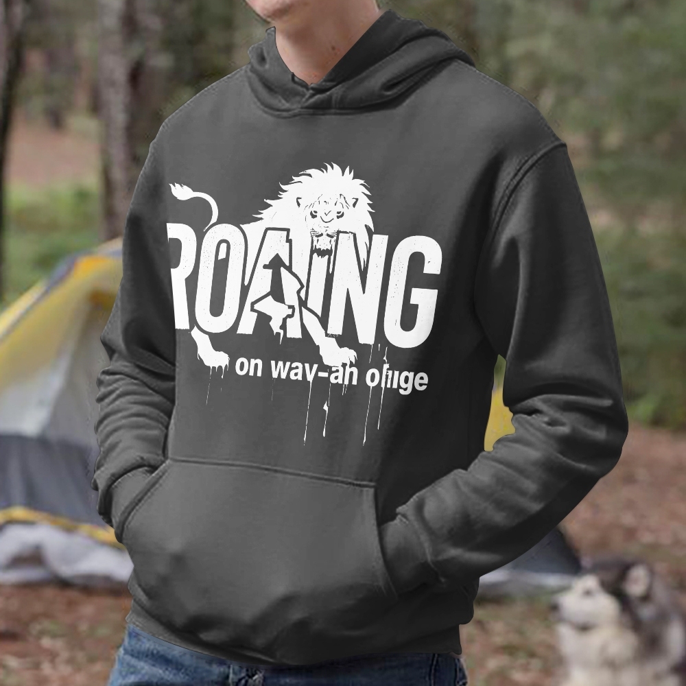 Roaing On Wave An Ohige Hoodie Unleash Your Urban Edge with Fierce Style