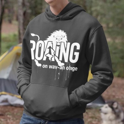 Roaing On Wave An Ohige Hoodie Unleash Your Urban Edge with Fierce Style