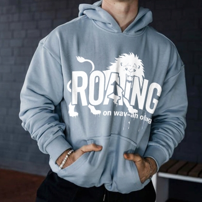 Roaing On Wave An Ohige Hoodie Unleash Your Urban Edge with Fierce Style
