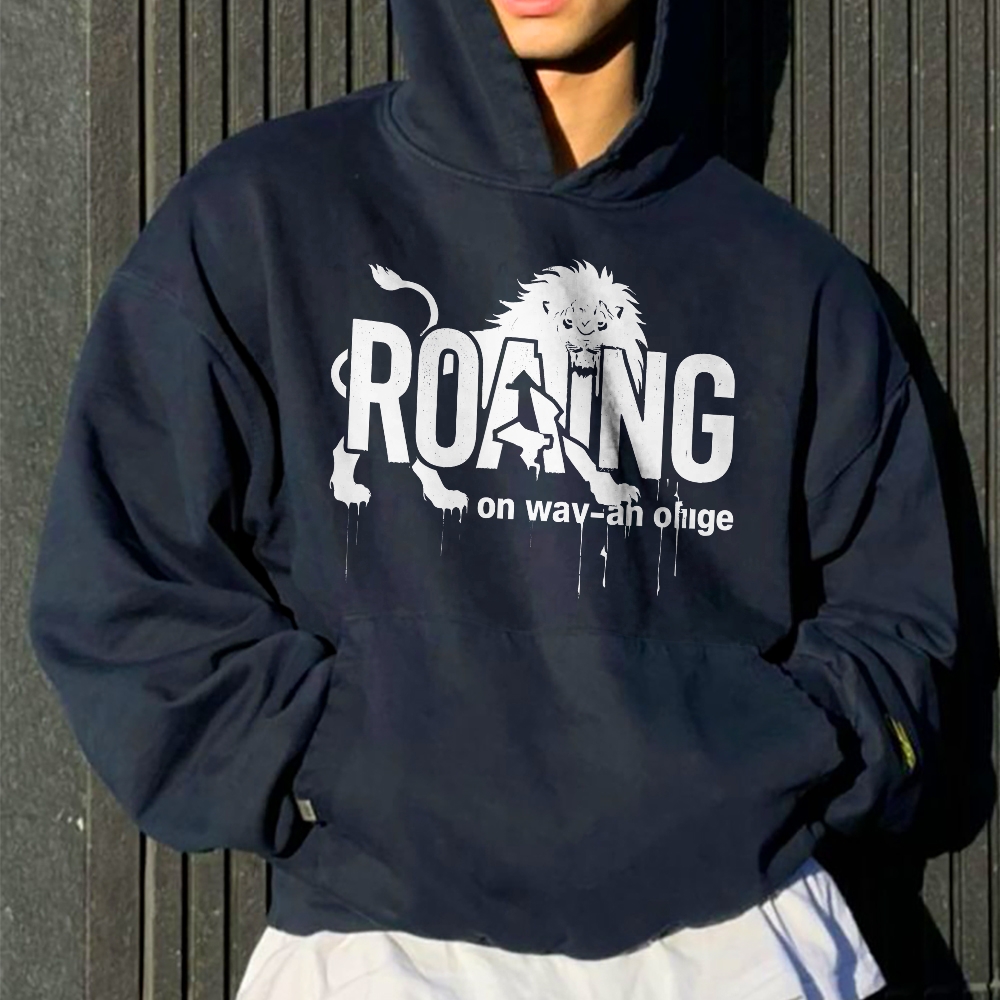 Roaing On Wave An Ohige Hoodie Unleash Your Urban Edge with Fierce Style