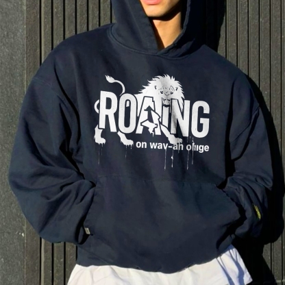 Roaing On Wave An Ohige Hoodie Unleash Your Urban Edge with Fierce Style