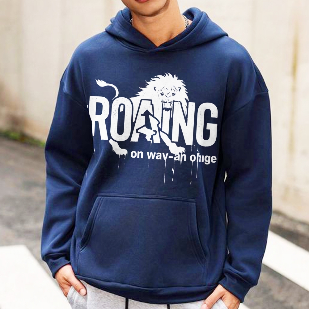 Roaing On Wave An Ohige Hoodie Unleash Your Urban Edge with Fierce Style