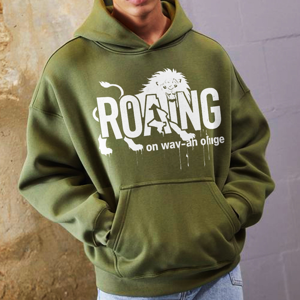 Roaing On Wave An Ohige Hoodie Unleash Your Urban Edge with Fierce Style