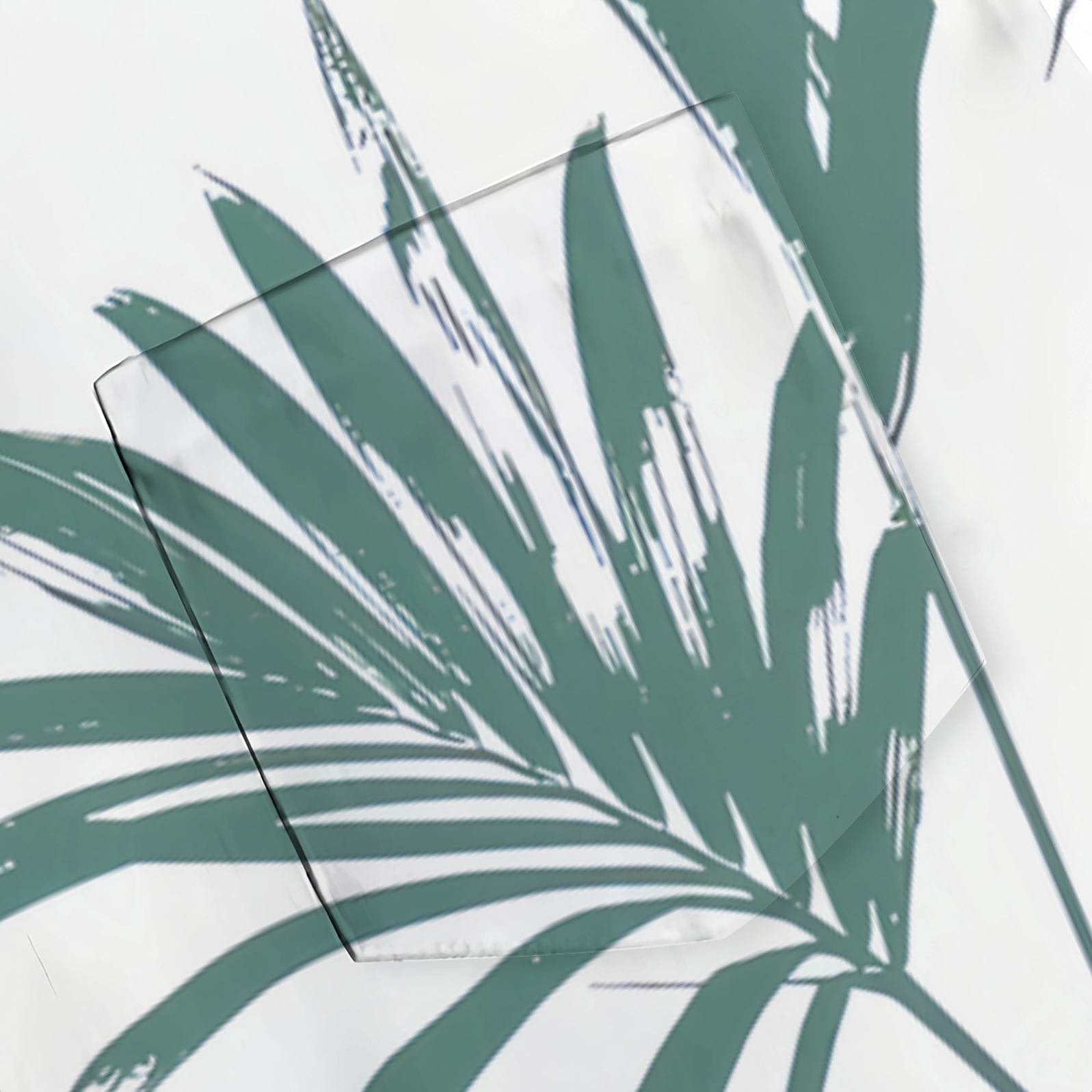 Breezy Coconut Leaf Men's Vacation-Ready Tropical Shirt 