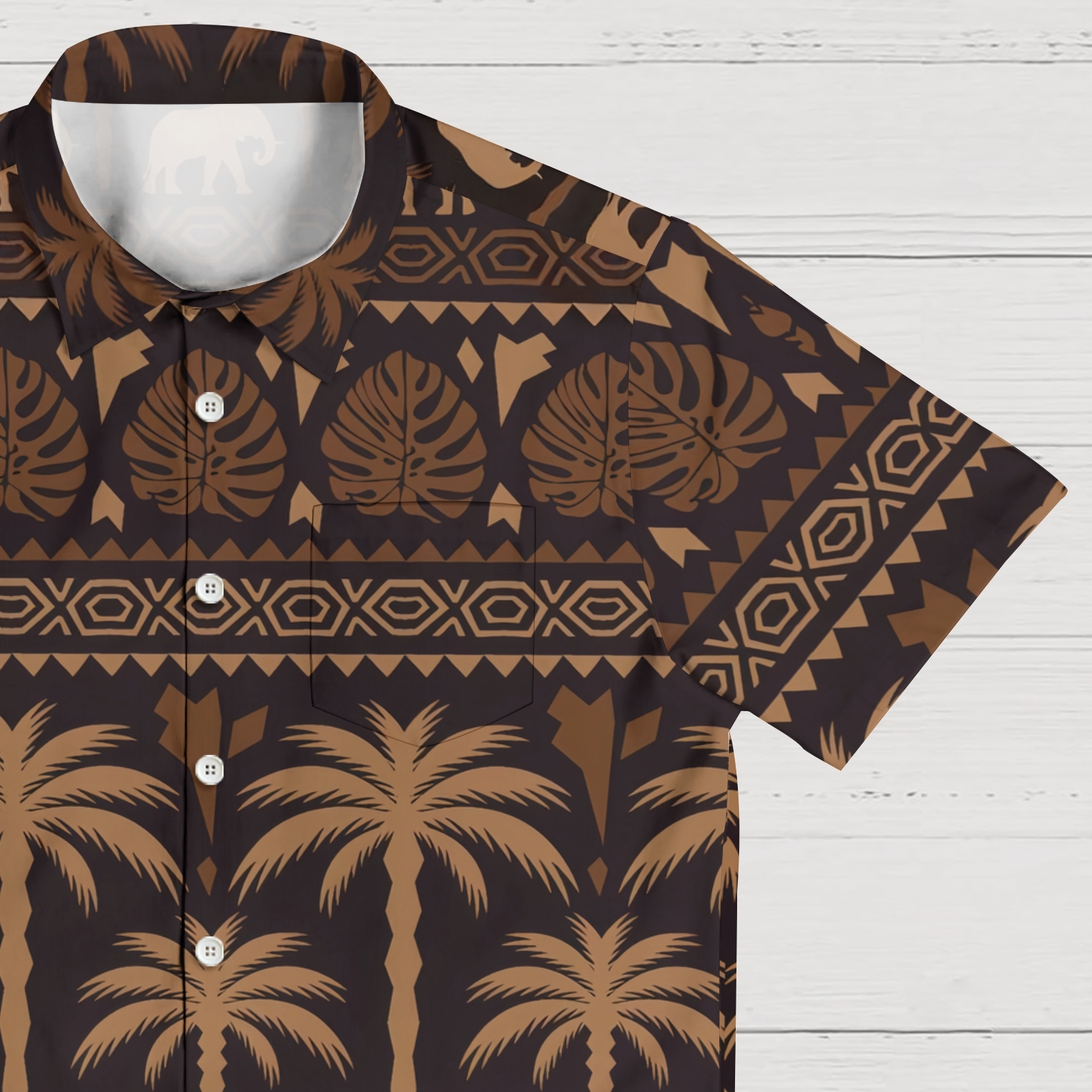 Caribbean Vibes Men's Casual Shirt 