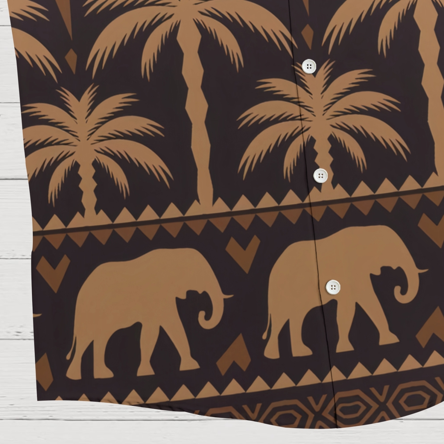 Caribbean Vibes Men's Casual Shirt 